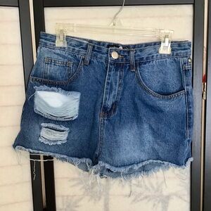 Distressed Women's Shorts